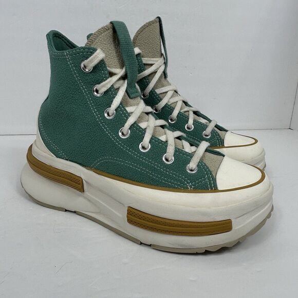 Chuck Taylor Converse Run Star Legacy CX HI Platform Men's 6 Women's 7.5 Teal - Picture 3 of 16
